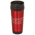Insulated Travel Cups, Red - 14 Oz. Blanks Only